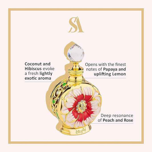 Swiss Arabian Layali Rouge Perfume Oil 0.5 oz