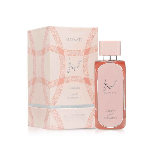 Lattafa Hayaati Florence for Women Eau de Parfum Spray, 3.4 oz / 100ml