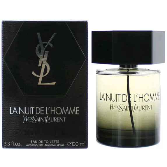 La Nuit De L'Homme by Yves Saint Laurent for Men – 3.3 oz (100ml)
